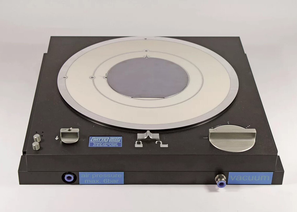 Semiconductor Vacuum Clamping metapor_chuck_wafer